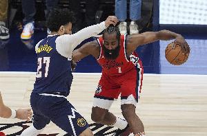 1-1移师洛杉矶！ESPN预测G3胜率：快船55.1%被看好 掘金44.9%